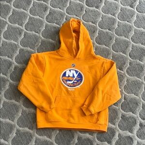 🧡Reebok Orange Sweatshirt Islanders Logo🧡